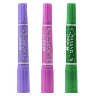 斯尼尔马克笔小学生专用斯尼尔油性记号笔水彩笔画笔64色画室双头