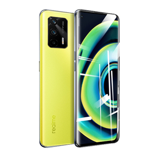 适用realmeq3s钢化膜真我q3pro手机膜q3s全屏覆盖q3抗蓝光q3i贴膜q3por保护realme玻璃por护眼狂欢版防爆oppo