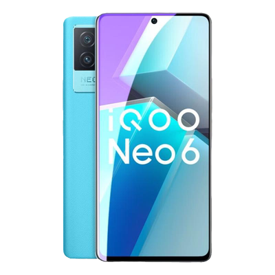 适用iqooneo6se蓝光无边钢化膜