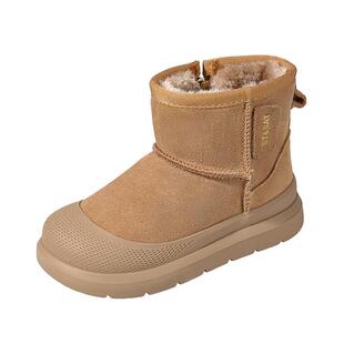 星期六童鞋儿童雪地靴冬季新款宝宝冬鞋加厚保暖靴子防撞女童鞋子