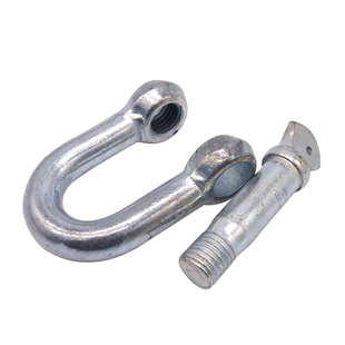 铁镀锌卸扣/u型国标重型美式u形扣/起重吊装工具吊环d型锁扣卡扣