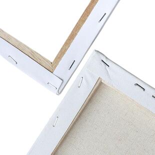 彩逸油画框亚麻纯棉油画布板带框油画画框定制油画板丙烯画框带画布画板布板批发初学者油画颜料套装油画布框