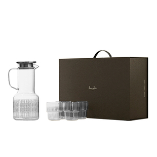 LD简约玻璃耐高温冷水壶套装大容量食品级凉水壶家用高颜值果汁壶