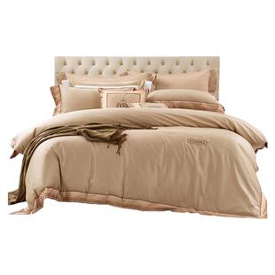 【专柜同款】富安娜60支长绒棉磨毛四件套全棉纯棉套件冬日繁星二