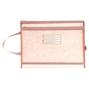 科目分类袋双层加厚语数英收纳袋网纱初中生各科课程整理袋拉链式