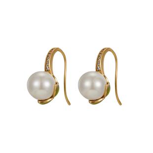 Fellala/翡拉拉「豌豆珍珠」原创轻奢珍珠耳钉耳饰生日礼物送女友