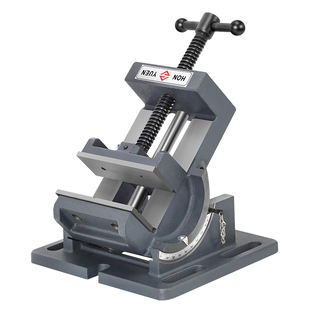 可倾导杆式角度平口钳 0-90度倾斜钻床台虎钳3寸4寸台钻夹具包邮