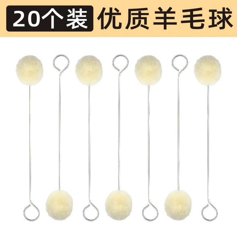 胶水毛刷子 塑料化 工给水管子 PVC胶水 专用羊毛毛刷CPVC 毛球刷