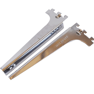 a柱层板托aa柱支架玻璃拖层板托隔板支撑架M32活动层板托木板托架