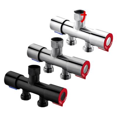 水龙头一分二双出水接头