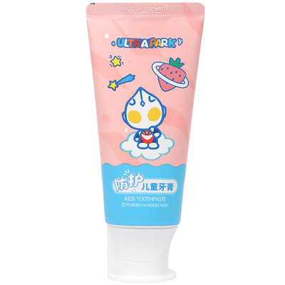 青蛙王子儿童奥特曼含氟防蛀牙膏