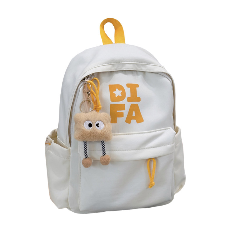 茶话会ins小众书包女 初中女生高中学生双肩包男休闲旅游轻便背包