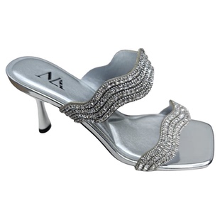 水钻细高跟拖鞋女2026夏季高级感配裙子仙女气质高级露趾绝美凉拖