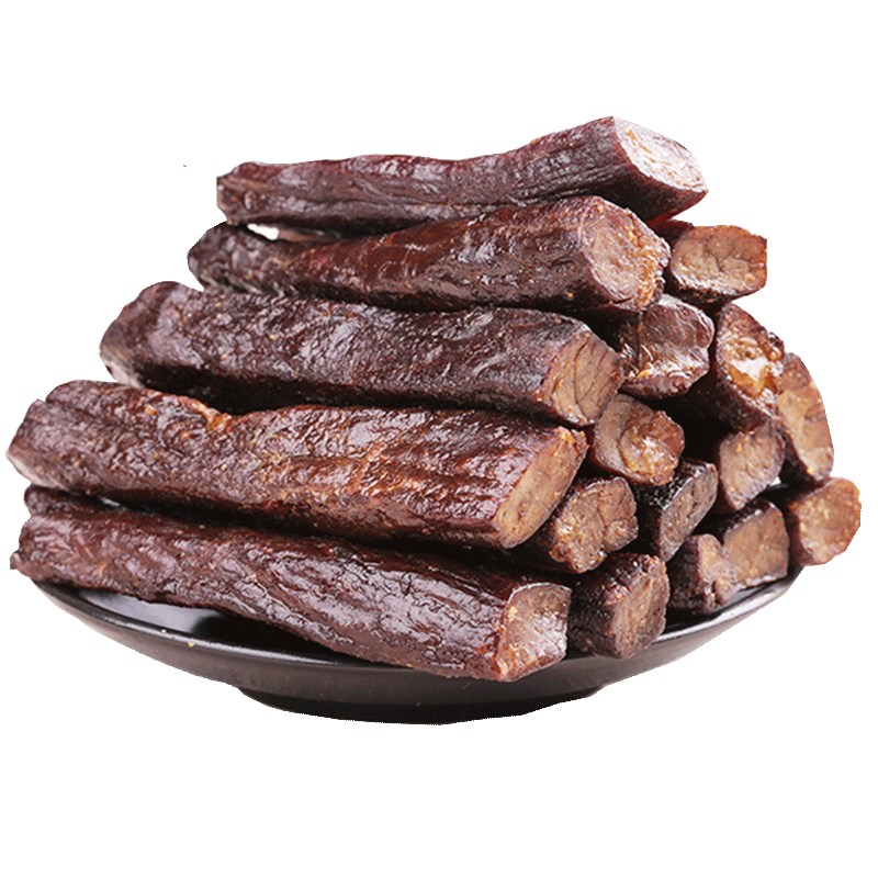 内蒙牛肉干本店铺散装现烤牛肉干试吃包赔钱包邮品尝吃好再来100g