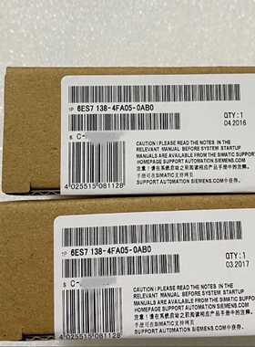 6ES71384FA050AB0西门子模块现货出售配
