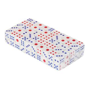 色子骰粒筛子数字色粒13/12号骰子ktv酒吧大排档筛盅色子100粒1包