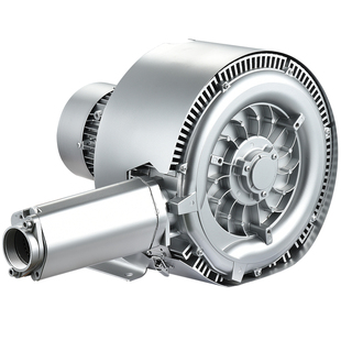 双段高压漩涡风机双级双叶轮高压风机旋涡式气泵工业鼓风机大功率