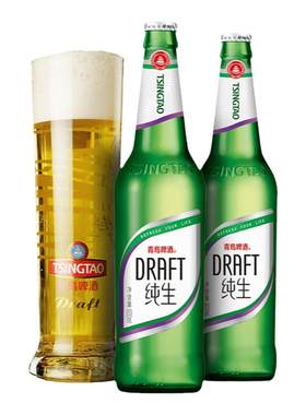 青岛啤酒纯生600ml*12瓶