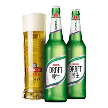 青岛啤酒纯生600ml*12瓶实付63.3元到手包邮
