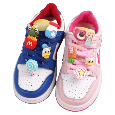 御远卡通鞋带装饰扣一秒安装拆卸