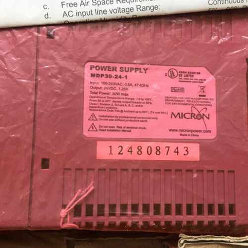 议价Micron Industries 全新正品 mdp30-24-1