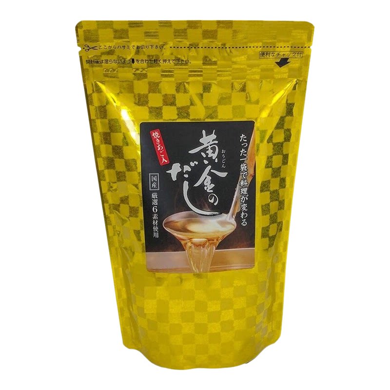 北前船之川本 黄金铿鱼昆布高汤料理汤包8gX20小包茶包设计烹饪包