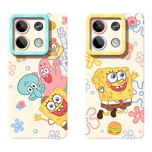 适用于iqooz10turbopro手机壳全包镜头防摔Z10TURBOPRO外壳后盖保护套IQOO可爱卡通海绵宝宝5G时尚个性创意女