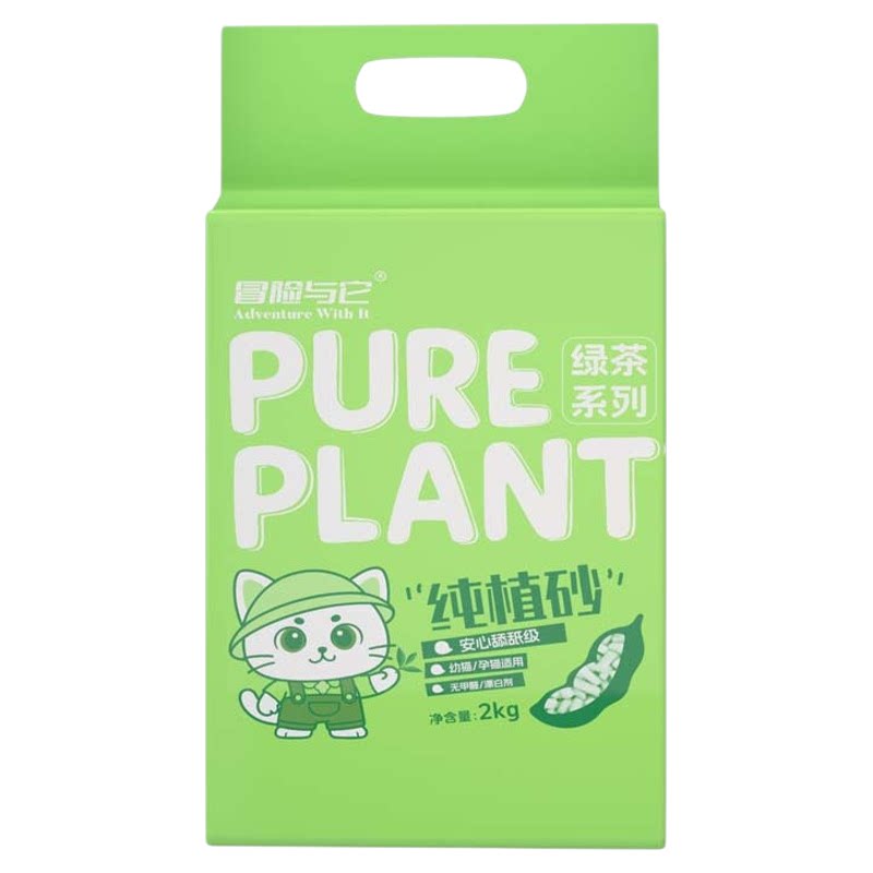 冒险与它豆腐猫砂除臭