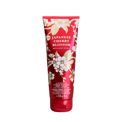 bbw日本樱花身体乳霜保湿滋润