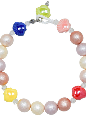 AWE赖美云同款彩色贝壳串珠手链