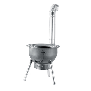 新式柴火炉家用烧木柴移动柴火灶农村地锅灶大锅灶台便捷户外炉具