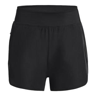 安德玛官方UA 女子弹力透气干爽跑步健身训练休闲运动梭织短裤