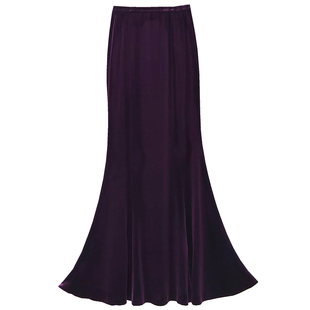 2025冬新款金丝绒立裁包臀鱼尾加长优雅显瘦大码加厚加绒半身裙