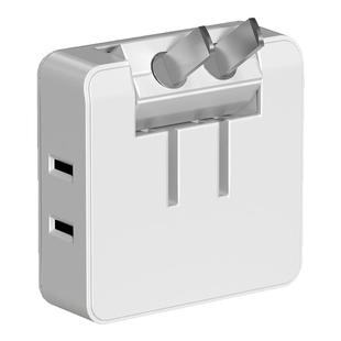 迷你魔方插座多功能一转三扩展转换器拓展插头扩充不带线排插线板