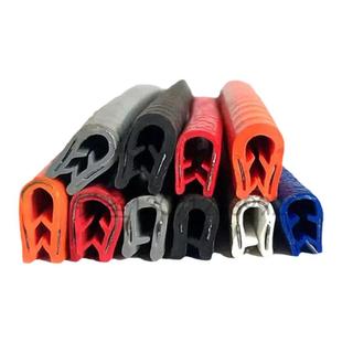 U型钢带自卡紧包边条不锈钢边缘防划伤密封条玻璃木板彩色装饰条