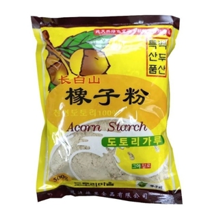 橡子粉延边特产橡子淀粉营养凉粉用 朝鲜族特色食品500克凉粉包邮