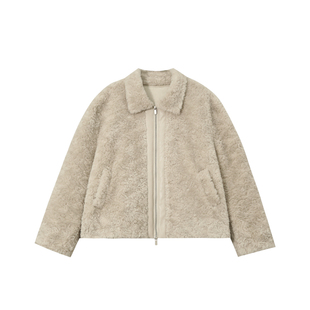 郑买买 雪融奶霜 2025新款今年流行爆款秋冬温柔氛围感毛毛外套女