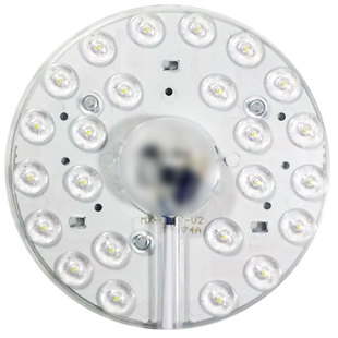 led吸顶灯风扇灯吊扇灯灯芯卧室吸盘灯盘照明浴室圆形卫生间灯具