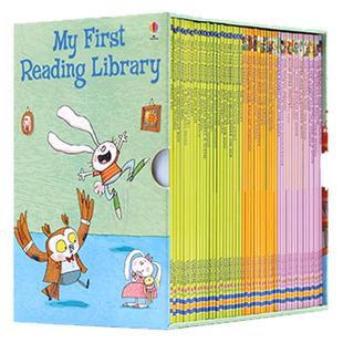 Usborne我的第一个图书馆 My First Reading Library 英文原版绘本 分级阅读绘本50册礼盒装 少儿英语初级章节书 尤斯伯恩