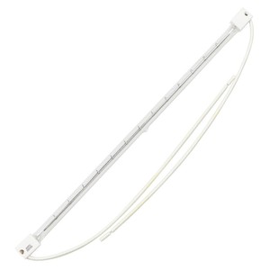 PET吸塑机塑料吹瓶机近红外线加热灯管真空钨丝玻璃半镀白镀金管