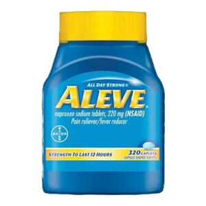 美国直邮 BAYER拜耳 Aleve止痛片缓解头疼关节痛220mg*320粒