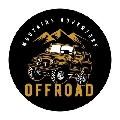 反光磁性车贴offroad硬派越野