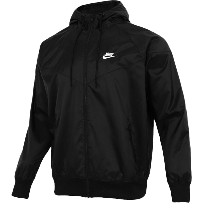 Nike耐克夹克衫男外套春季新款连帽运动服梭织风衣DA0002-010
