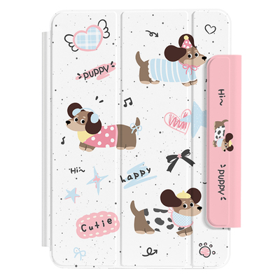 超可爱磁吸ipad旋转拆分保护套