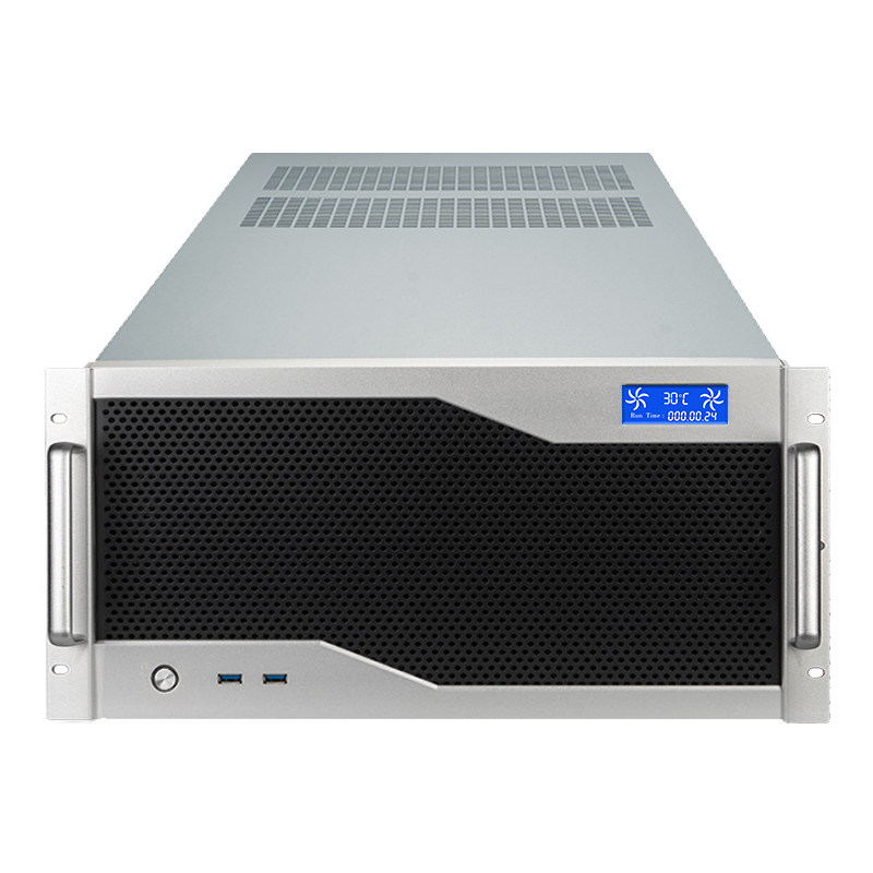6u机箱多显卡双电源360水冷4090