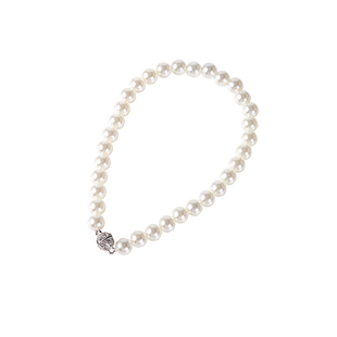 珍珠窗帘绑带一对装绳子现代简约纱帘绑带磁铁窗帘扣环绑绳免打孔