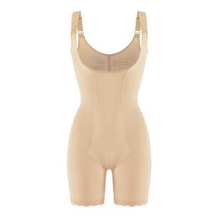 爱戴性感塑身连体衣女夏季薄款紧身收腹提臀亲肤舒适无痕连身衣裤
