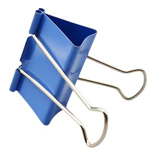 彩色长尾夹办公用品大号燕尾夹小夹子中号25mm批发小号15mm文件夹票夹19mm票据夹凤尾夹票尾夹学生试卷收纳夹