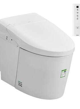 TOTO自动翻盖冲水加热轻智能马桶