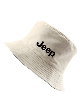 JEEP吉普帽子户外百搭渔夫帽盆帽